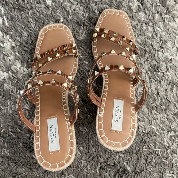 NIB Steven New York Keina Wedge Sandals - Picture 5 of 10